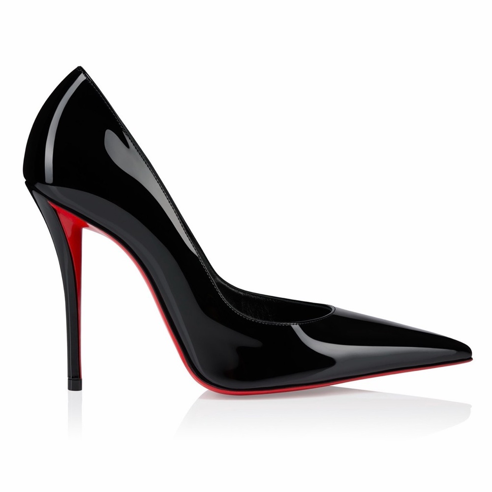 Christian Louboutin Black Miss Z 100mm NIB Size 38